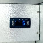 Image of the temperature controller of a bromic BB0330GDS-NR-1 under bench display bar fridge.