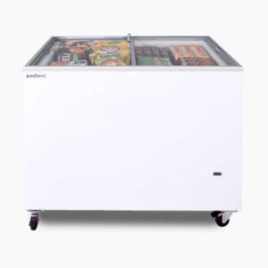 Display Chest Freezer - 296L - Flat Glass Top