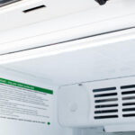 Image of an internal LED light from a bromic MED0220GD-NR medical fridge.