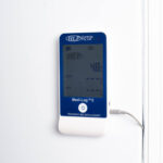 Image of the temperature logger of a bromic MED0220GD-NR medical fridge.
