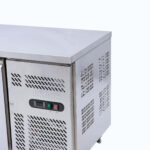 Image the close up of a bromic UBF2230SD-NR under bench storage freezer.
