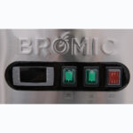 Image of the temperature controller of a bromic UBC1360GD-NR under bench display fridge.