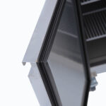 Image of the seal of a bromic UBC1360SD-NR under bench storage fridge.
