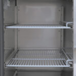 Image of the shelves of a bromic UBC1360SD-NR under bench storage fridge.