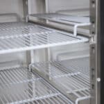 Image of the inside of a bromic UBC2230GD-NR under bench display fridge.