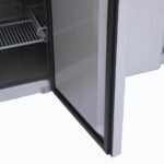 Image of the door of a bromic UBC2230SD-NR under bench storage fridge.