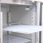 Image of a shelf of a bromic UC0650SD-NR upright storage fridge.