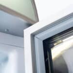 Image of the seal of a bromic UF0374LS-NR upright display freezer.