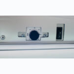 Image of the temperature controller of a bromic UF0374S-NR upright display freezer.