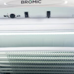 Image of the led light of a bromic UF0374S-NR upright display freezer.