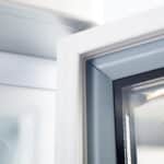 Image of the seal of a bromic UF0374S-NR upright display freezer.