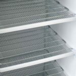 Image of the inside of a bromic UF0374SDS-NR upright storage freezer.