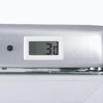 Image of the temperature display of a bromic GM0300-NR upright display fridge.