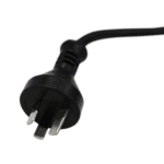 Image of the plug of a bromic GM0690LB-NR upright display fridge.