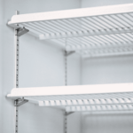 Image of the shelves of a bromic GM0690LB-NR upright display fridge.