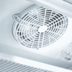 Image of the fan of a bromic GM0690LW-NR upright display fridge.