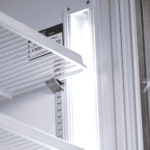 Image of the led light of a bromic GM0690LW-NR upright display fridge.