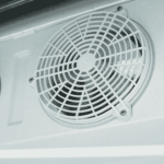 Image of the fan of a bromic GM0980LS-NR upright display fridge.
