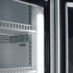 Image of the led light of a bromic GM1000LWCAS upright display fridge.
