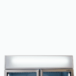 Image of the lightbox of a bromic GM1000LWCAS upright display fridge.