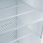 Image of the shelves of a bromic GM1000LWCAS upright display fridge.