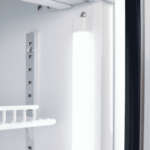Image of the led light of a bromic GM1000LWECO upright display fridge.