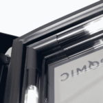 Image of the seal of a bromic GM1100LB-NR upright display fridge.