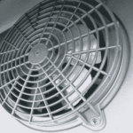 Image of the fan of a bromic GM1100S-NR upright display fridge.