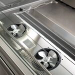 Image of the internal fans of the bromic deli display fridge.