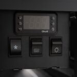 Image of the temperature feature of the bromic deli display fridge.